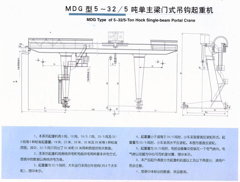 MDG型門式起重機